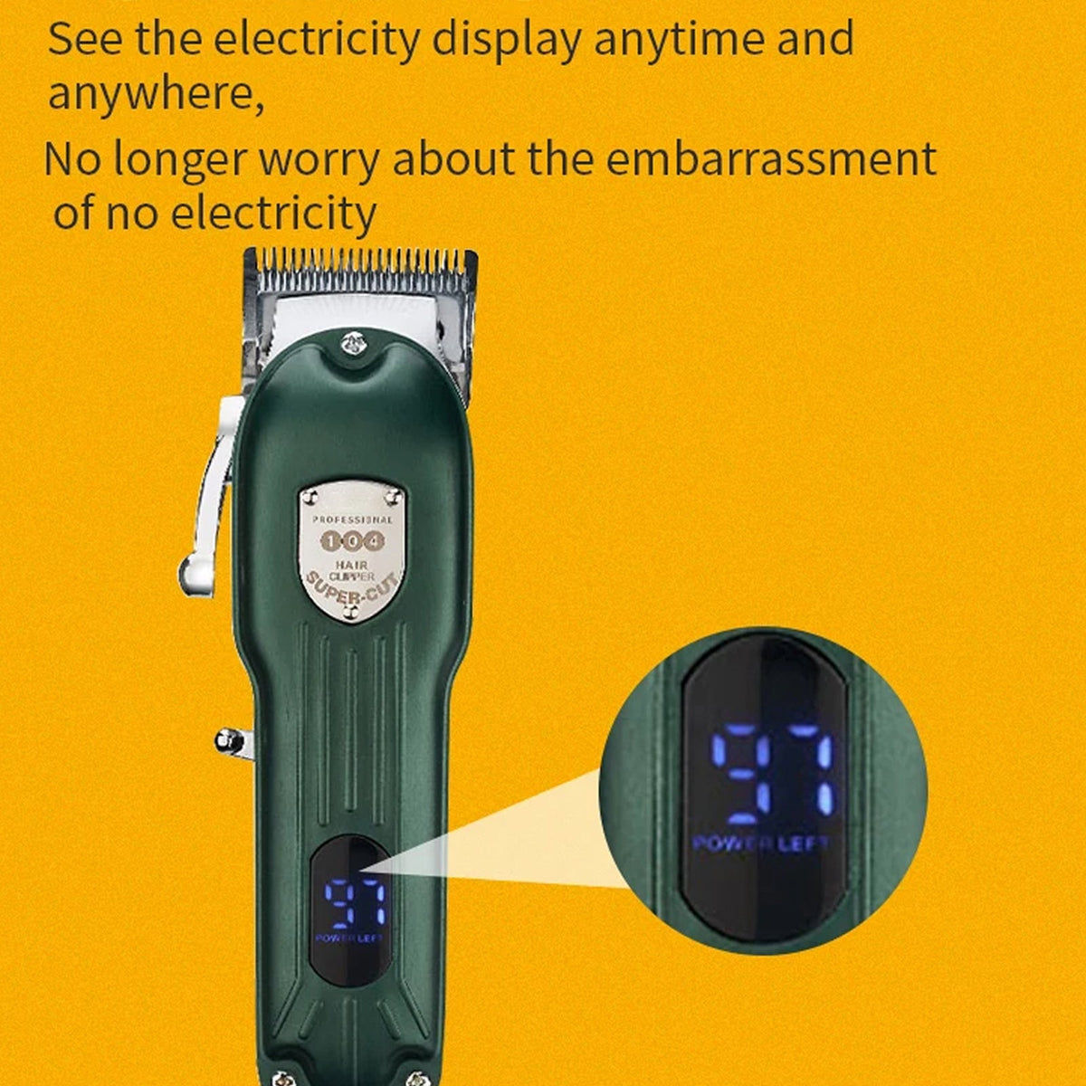 Rechargeable Pet Clipper with Quiet Motor, LED Indicator, Professional Fur Scissors and Trimmer for Dogs and Cats | Sansoti