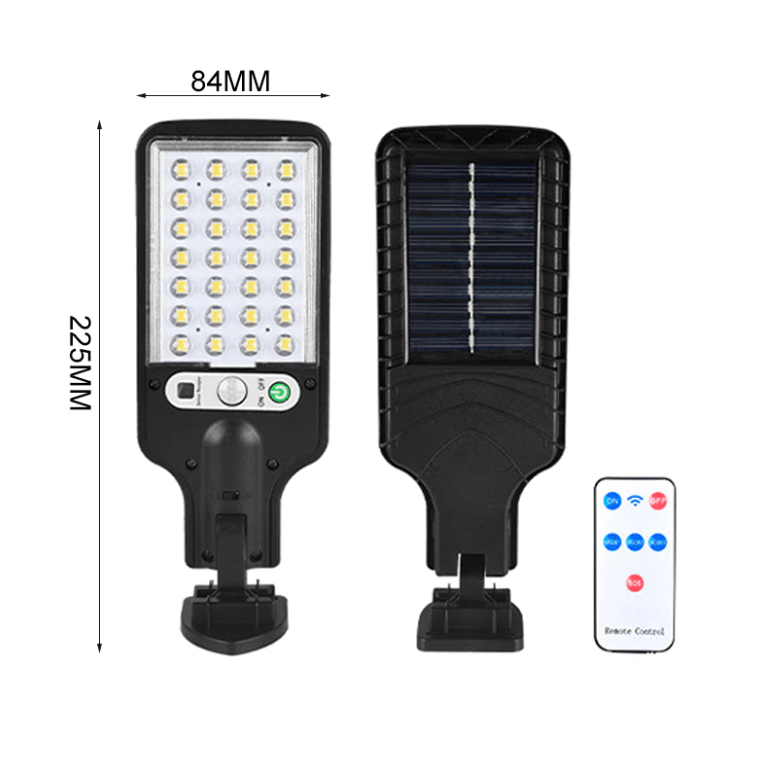 Waterproof Solar Outdoor Lamp with Motion Sensor 100W – IP67 LED Floodlight for Yard, Driveway and Garden with Remote Control | Sansoti