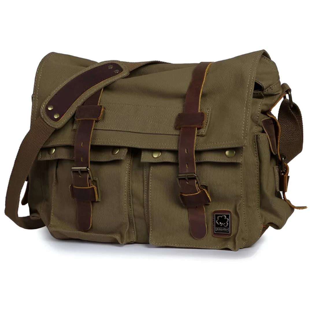 Canvas Crossbody Tas voor Heren – Ruim & Sterk – Ideaal voor Dagelijks Gebruik & Outdoor | Sansoti