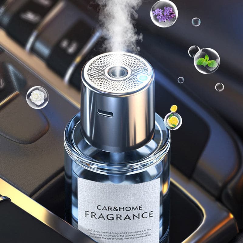 Automatische Auto-Luchtverfrisser met Ultrasone Vernevelingstechnologie – 5 Standen – Alcoholvrij – 160ml | Sansoti