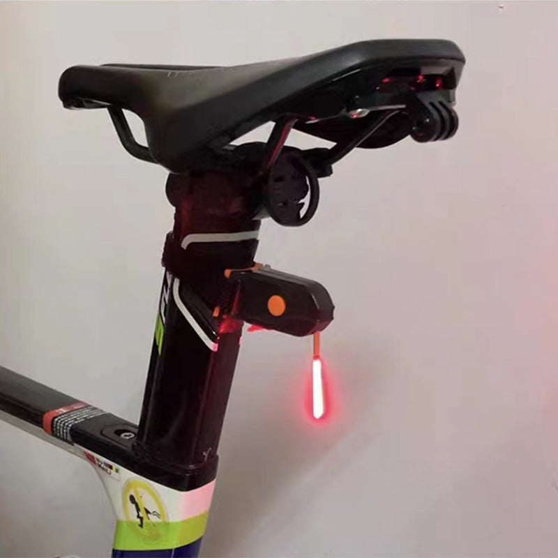 LED Achterlicht voor Fiets 40 Lumen Zichtbaarheid Veilig Fietsen Dag en Nacht Racefiets | Sansoti