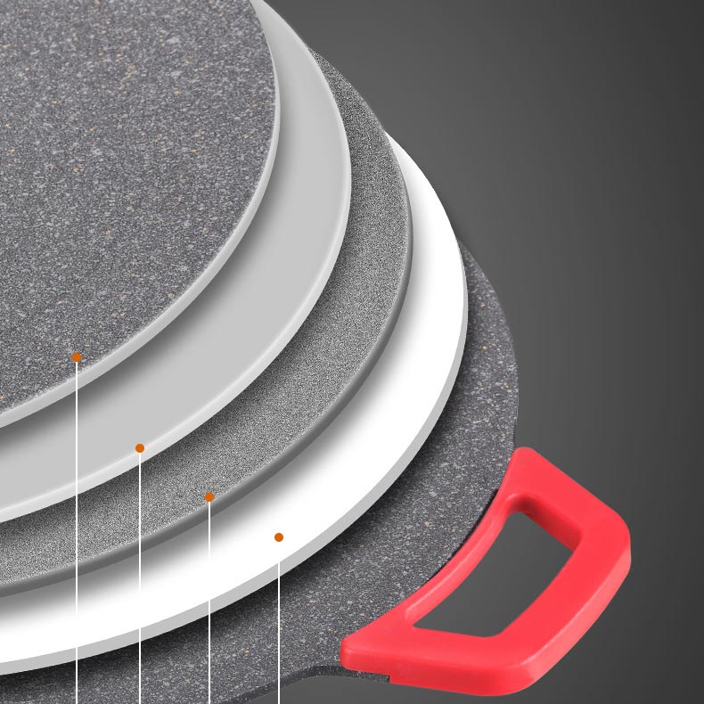 Rookvrije Elektrische Grillplaat – Multifunctionele Contactgrill voor Binnen en Buiten 28cm | Sansoti