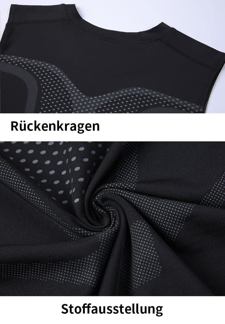 Ionic Shaping Vest voor Mannen – Compressie Shapewear Hemd zonder Mouwen – Lichaamsvormend en Comfortabel – Ademend Ontwerp voor Dagelijks Gebruik | Sansoti