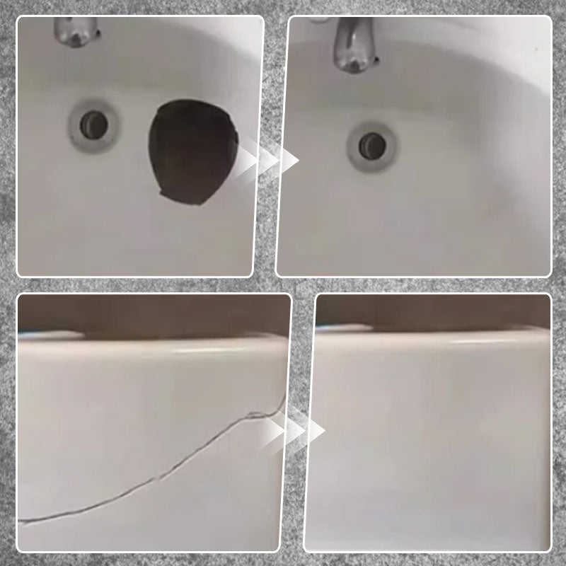 Tegel- en Natuursteen Reparatieset Professioneel voor Scheuren en Beschadigingen | Compleet met Kleurafstemmende Pigmenten voor Keramiek Marmer Graniet Vloeren Muren Keukens Badkamer | Snel Drogende Duurzame Formule met 6 Kleuren | Sansoti