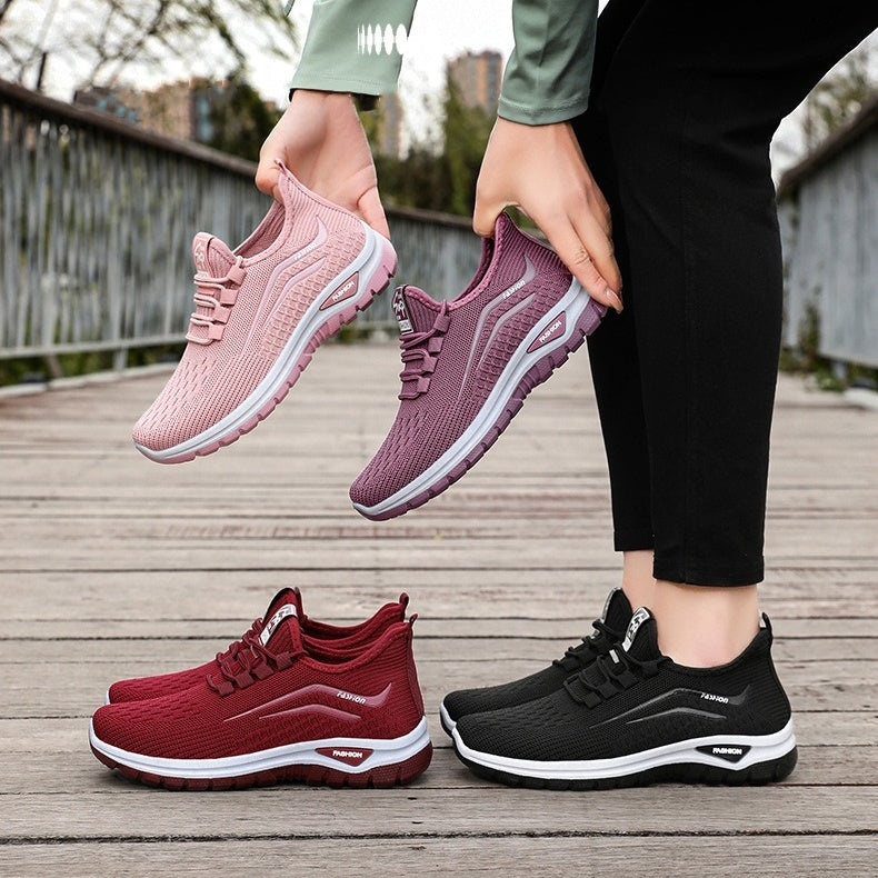 Lichtgewicht Dames Sneaker - Ademend Mesh met EVA-Zool - Ultracomfortabel voor Dagelijks Gebruik - Moderne Stijl | Sansoti