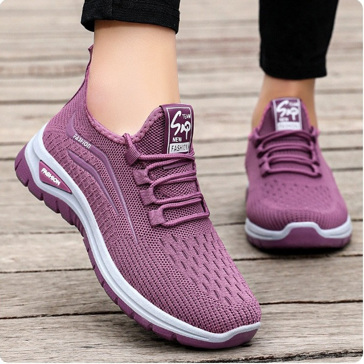 Lichtgewicht Dames Sneaker - Ademend Mesh met EVA-Zool - Ultracomfortabel voor Dagelijks Gebruik - Moderne Stijl | Sansoti