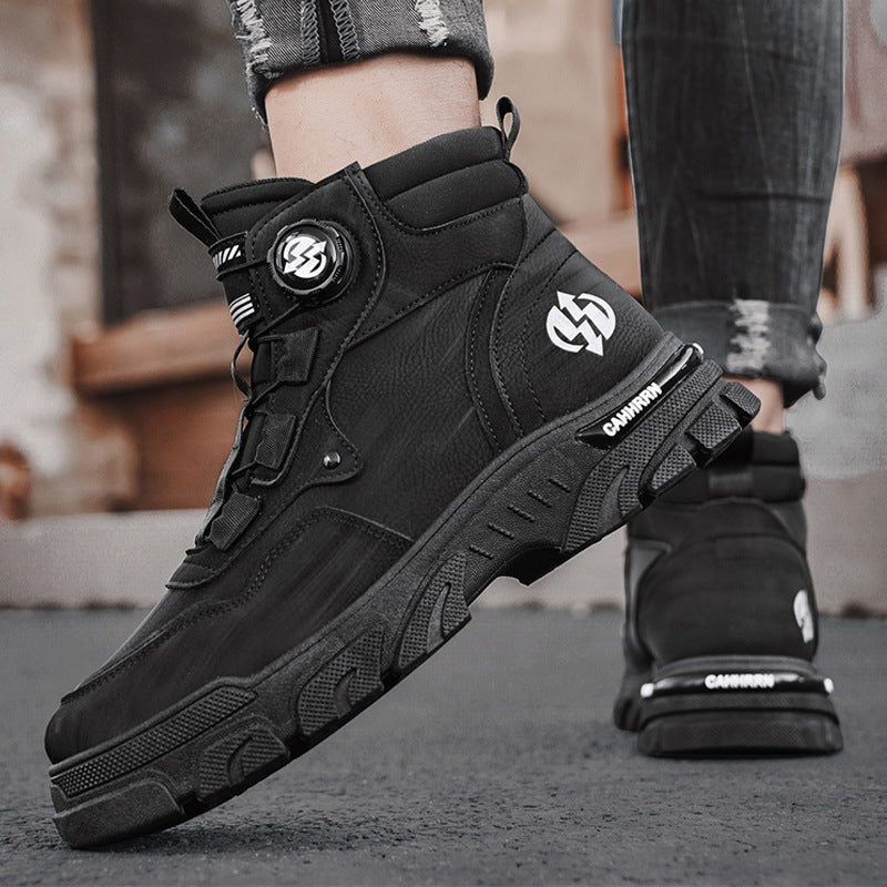 Work Shoes with Twist Closure - Quick Fit in Seconds - Water-Repellent & Breathable for Everyday Use | Sansoti