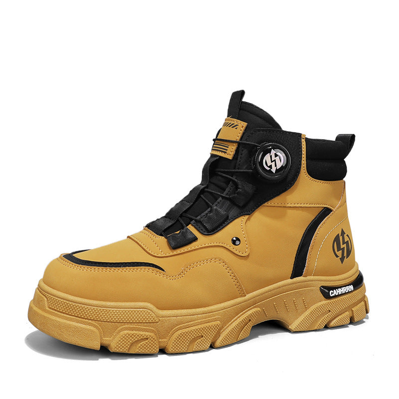 Work Shoes with Twist Closure - Quick Fit in Seconds - Water-Repellent & Breathable for Everyday Use | Sansoti