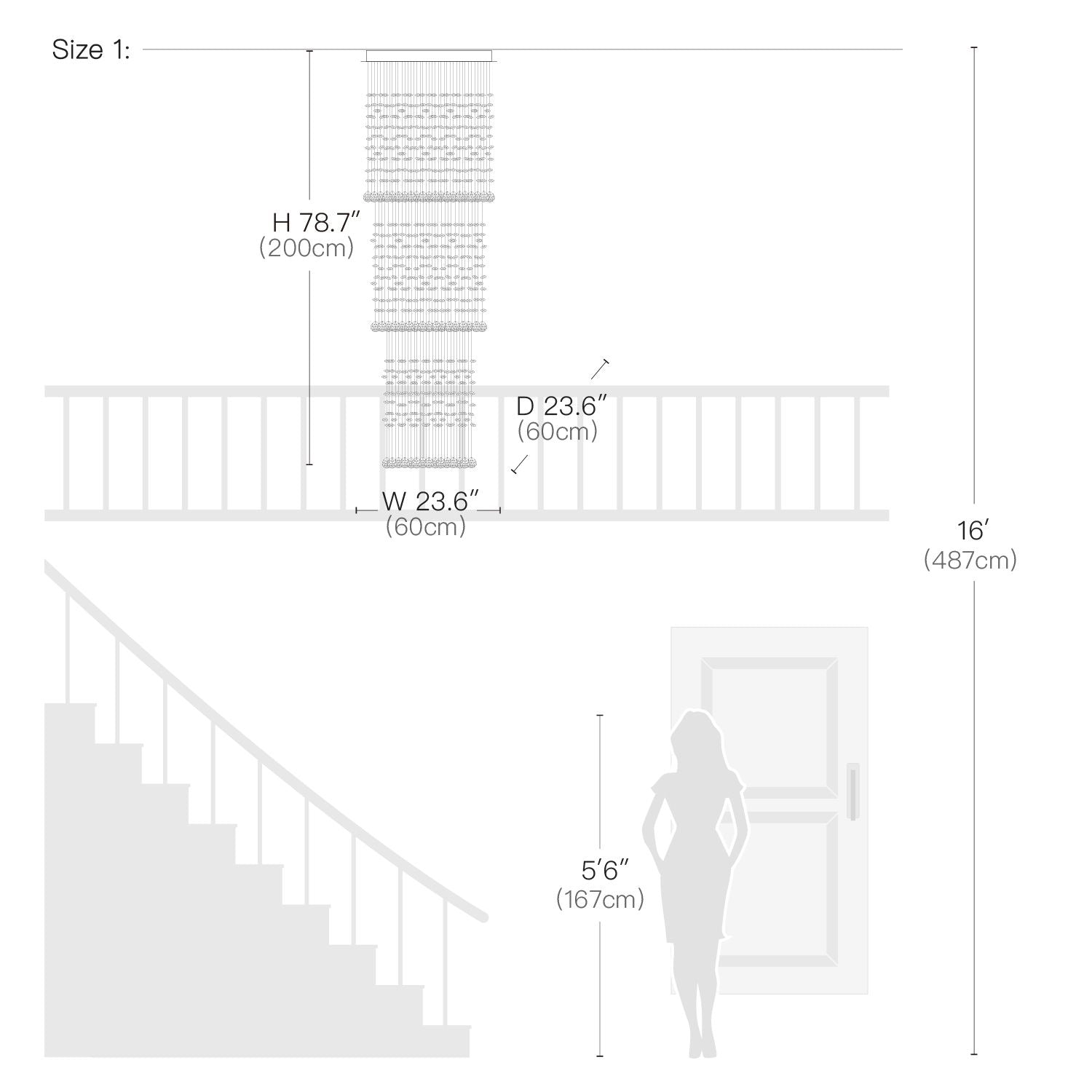 Kristall-Kronleuchter Quadratisch Treppe Wohnzimmer Regentropfen Chrom GU10 Modern Luxus | Restfield