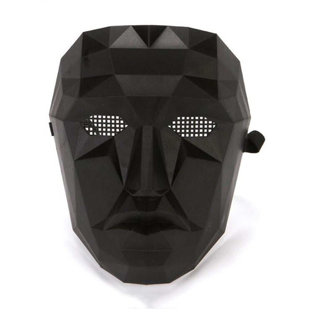 Mysterieus Kapuzenkostuum Zwart met Masker & Handschoenen Unisex Halloween Cosplay Party Outfit voor Kinderen & Volwassenen | Sansoti
