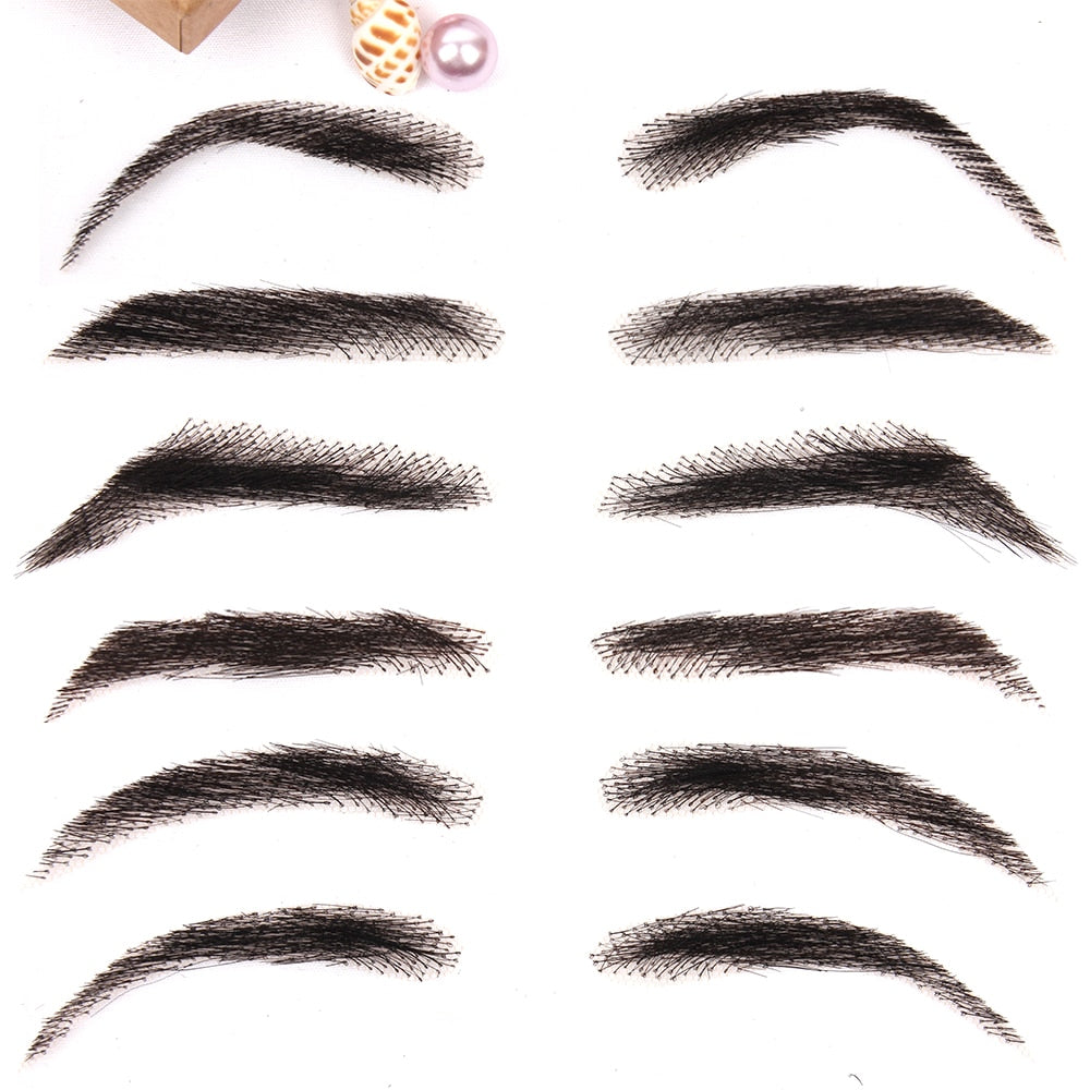 Extension naturelle pour sourcils en fibres 4D, réutilisable et réglable, pour des sourcils épais, maquillage et beauté | Sansoti