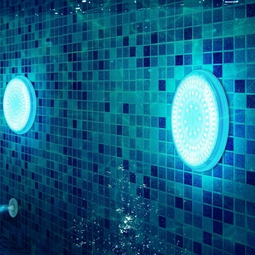 Lampe LED sous-marine RGB pour piscine avec télécommande, 13 couleurs, étanche IP68, éclairage décoratif | Sansoti