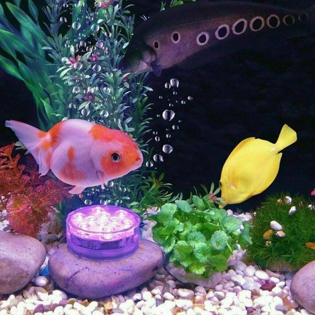 Lampe LED sous-marine RGB pour piscine avec télécommande, 13 couleurs, étanche IP68, éclairage décoratif | Sansoti