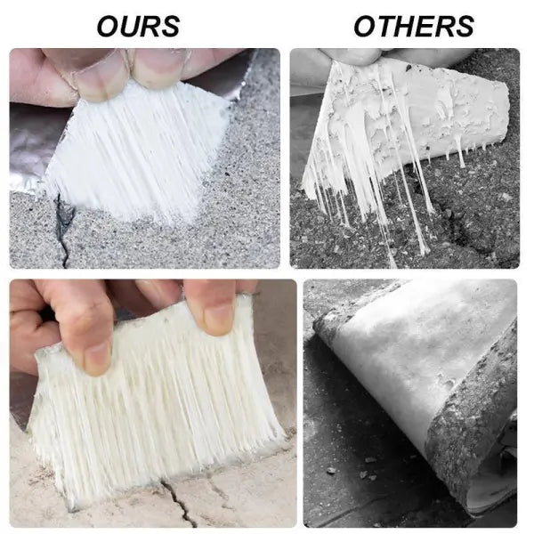 Waterdicht Reparatietape met Aluminium Afwerking voor Lekken Scheuren Voegen Hittebestendig Butylrubber | Sansoti