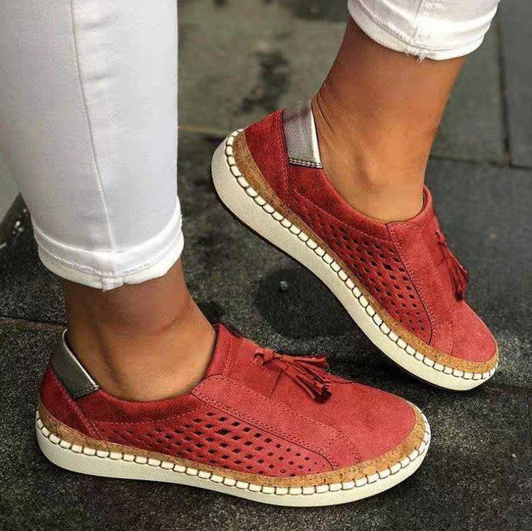 Orthopedische Dames Sneakers met Teenband voor Houdingscorrectie en Bunion Support - Grijs Zwart Comfortabel | Sansoti