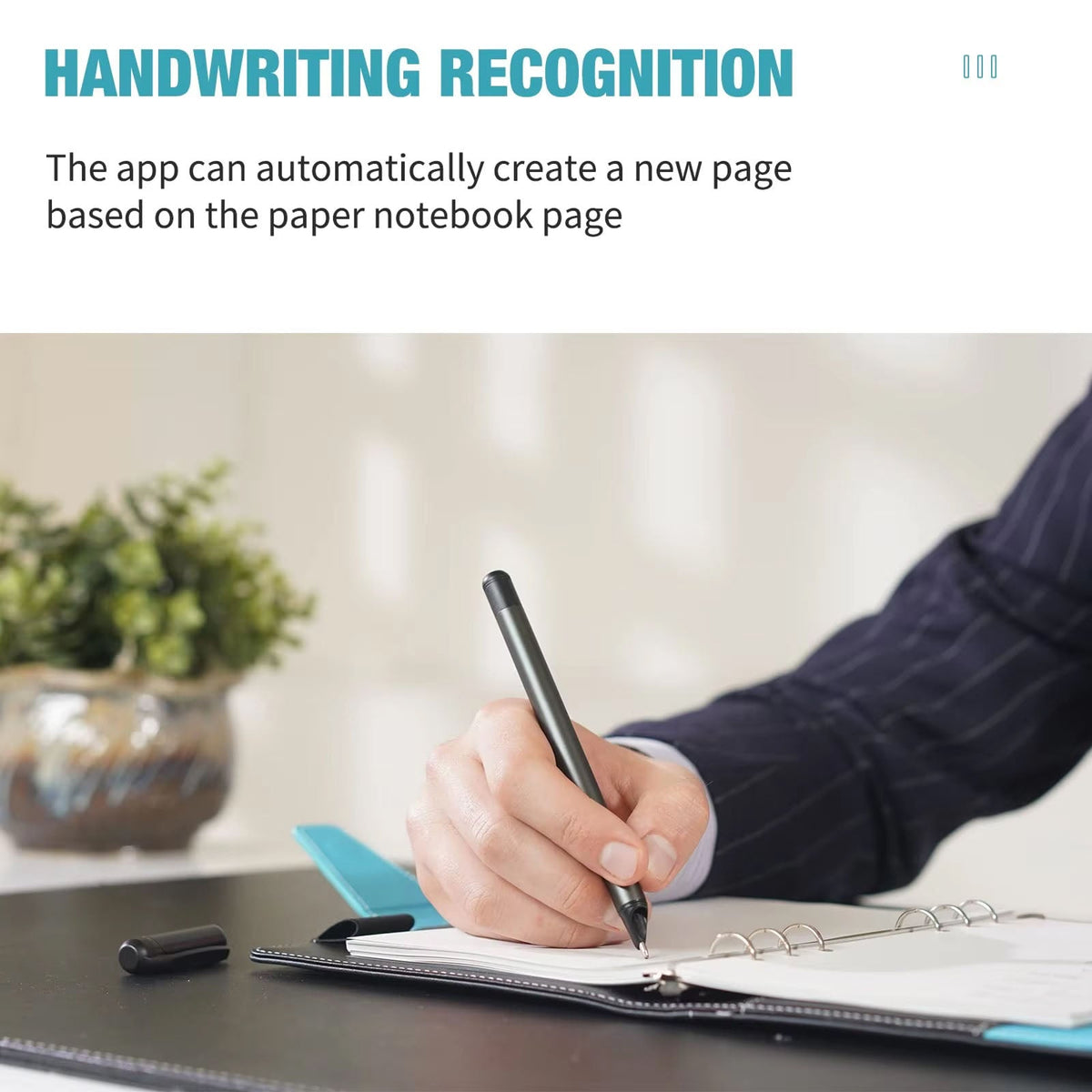 Digital Note-Taking Pen with OCR Technology, Bluetooth Handwriting Recognition, Smart Writing Pen for Notes | Sansoti