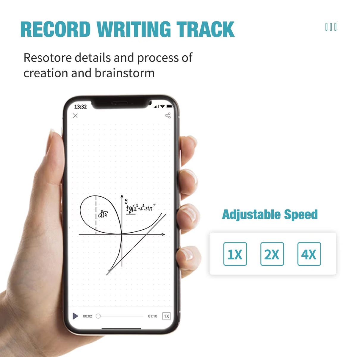 Digital Note-Taking Pen with OCR Technology, Bluetooth Handwriting Recognition, Smart Writing Pen for Notes | Sansoti