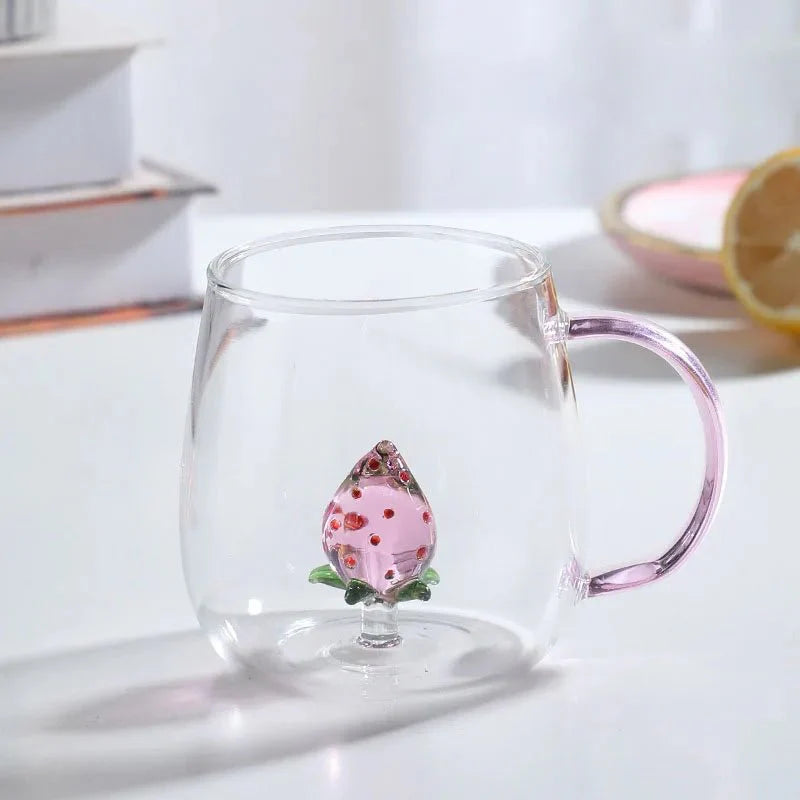 Glastasse mit 3D-Tierfigur | Restfield