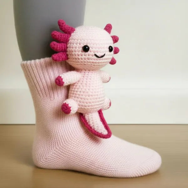 Chaussettes peluche animaux