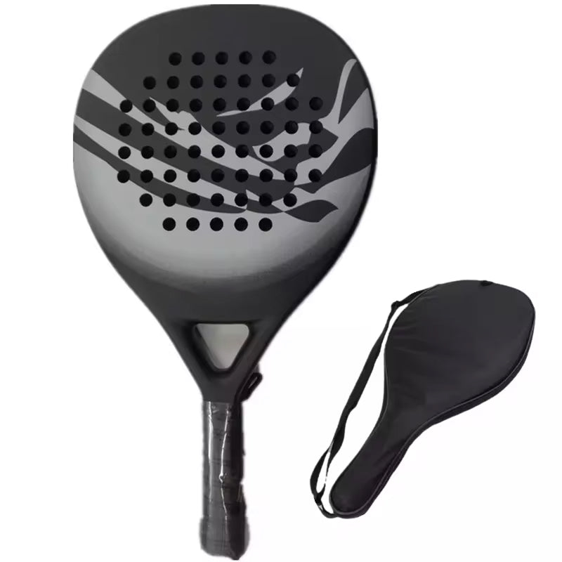 Padelracket Carbon Fiber voor Beginners Lichtgewicht 365g EVA Foam Kern Outdoor Training Tennissport | Sansoti