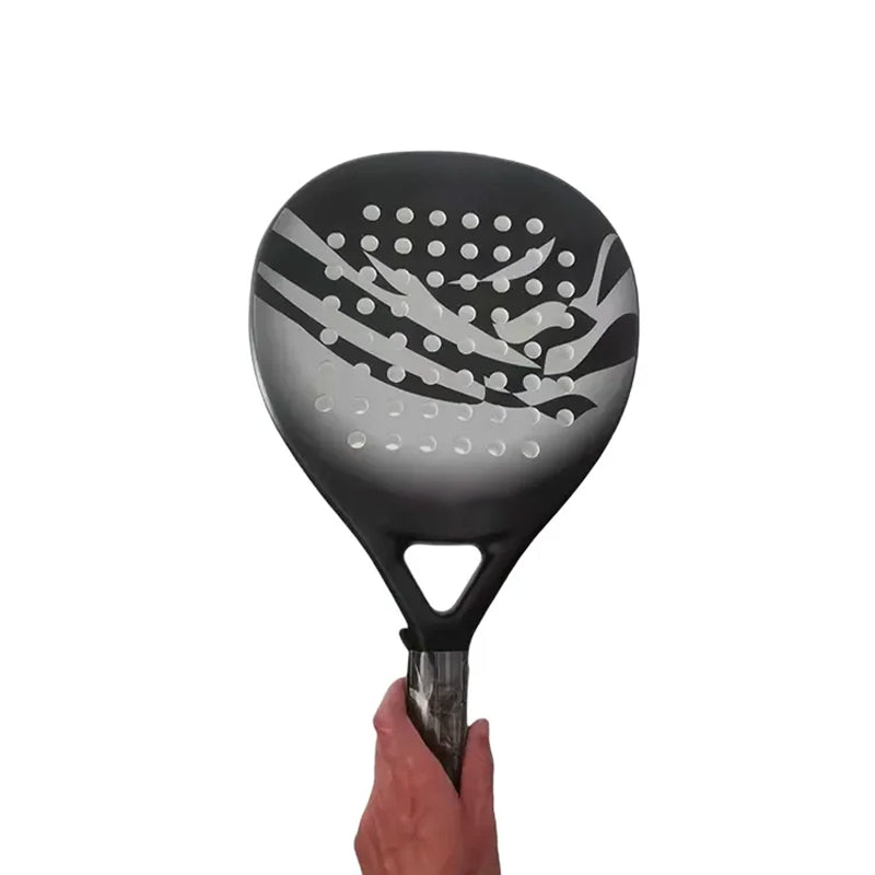 Padel Racket Carbon Fibre EVA Foam 365g Lichtgewicht Trainingsracket Voor Beginners Outdoor Padeltennis | Sansoti