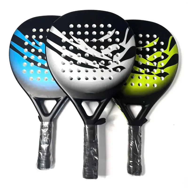 Padelracket Carbon Fiber voor Beginners Lichtgewicht 365g EVA Foam Kern Outdoor Training Tennissport | Sansoti