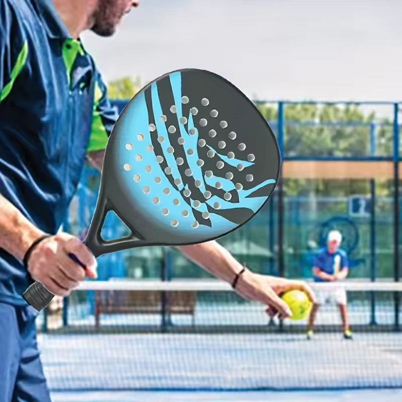 Padelracket Carbon Fiber voor Beginners Lichtgewicht 365g EVA Foam Kern Outdoor Training Tennissport | Sansoti