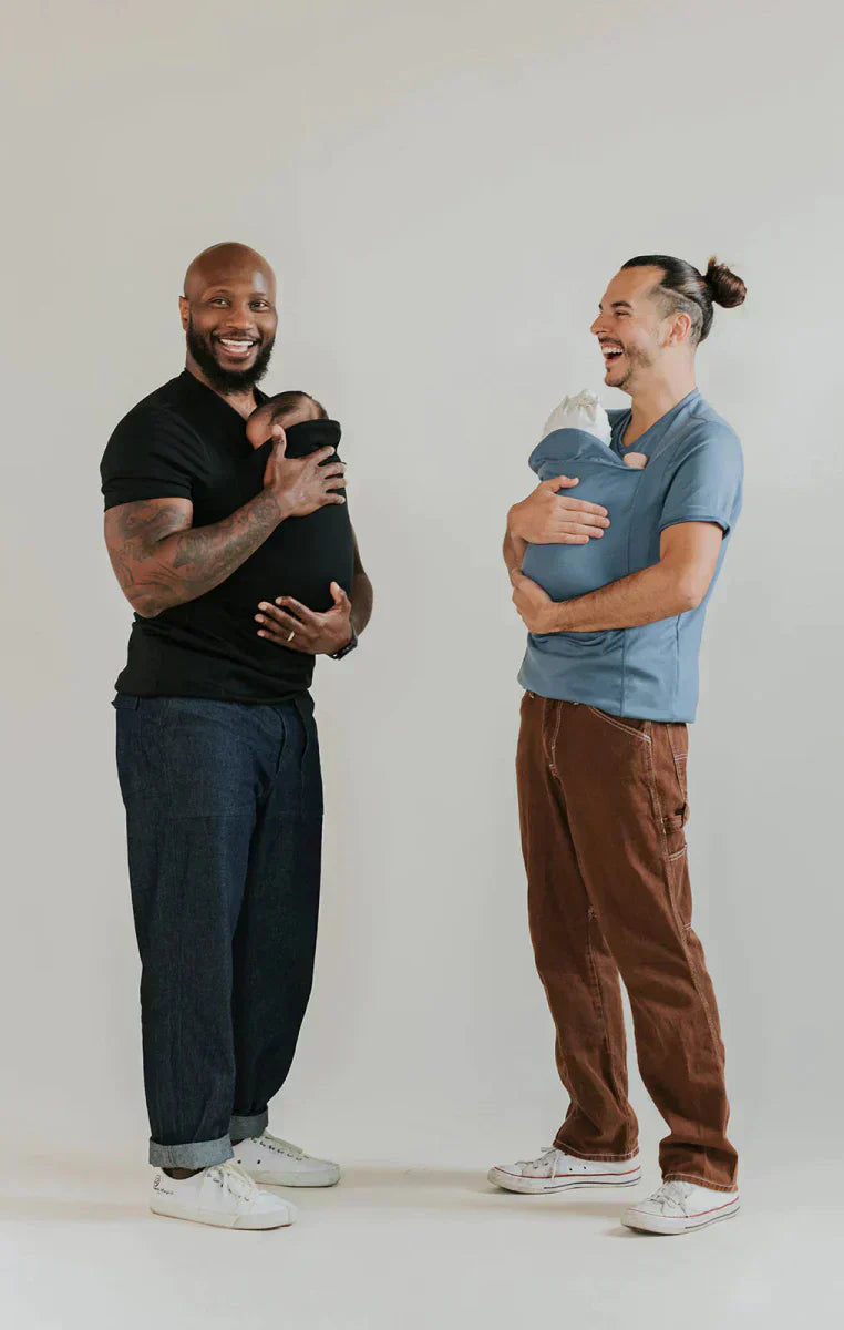 Draagshirt Baby T-Shirt met Geïntegreerde Draagdoek Handen Vrij voor Ouders | Sansoti