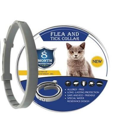 Flea and Tick Collar for Pets – Natural Formula – 8 Months Protection – Adjustable | Sansoti