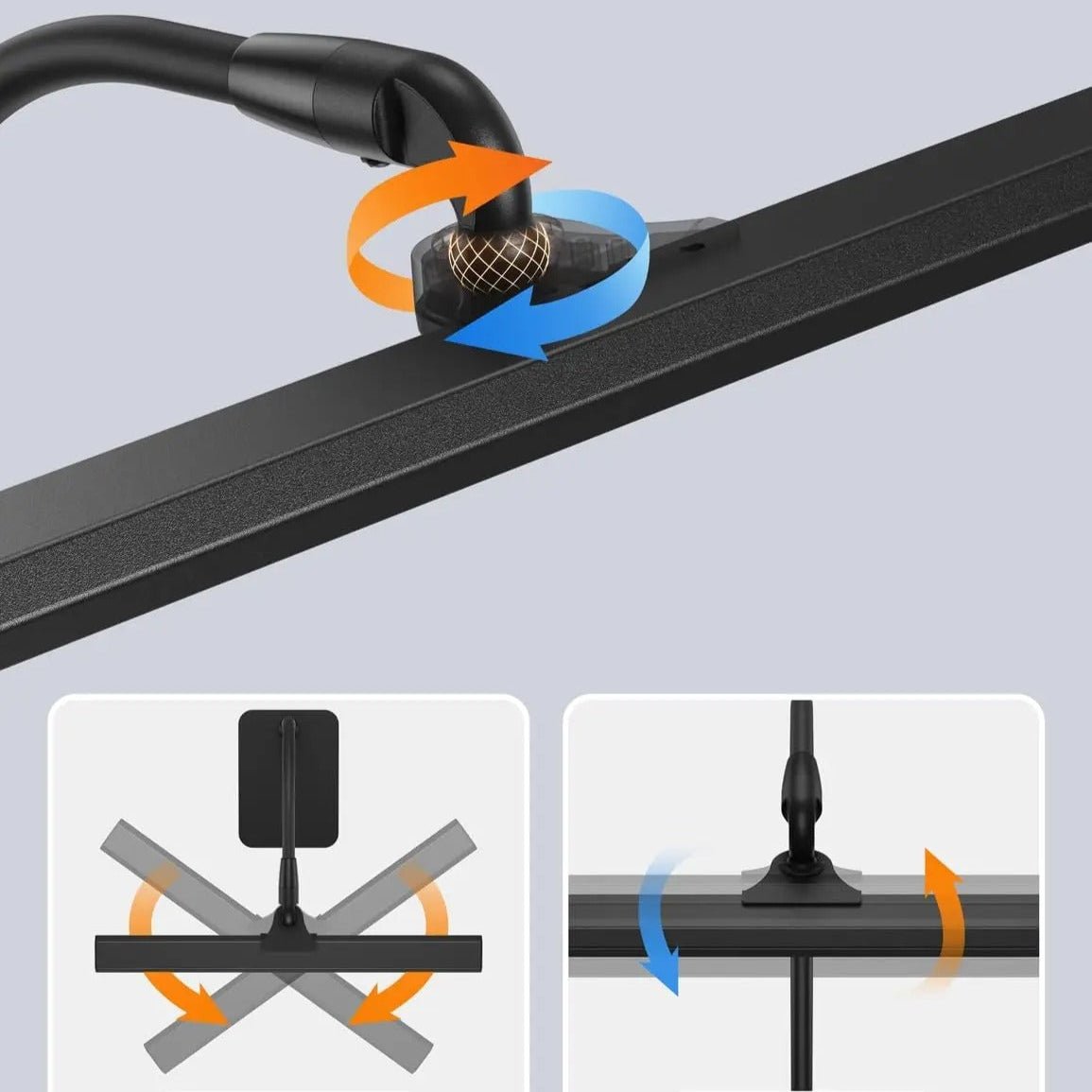 Verstellbare Schreibtischlampe mit Dimmfunktion – Flexible Arm-Tischleuchte für Büro, Arbeitszimmer und Homeoffice | Sansoti