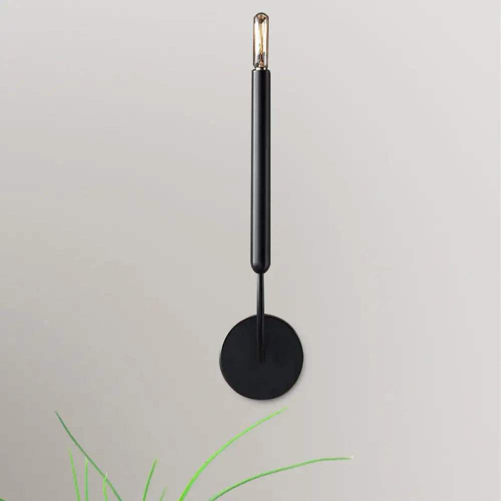Klassieke Wandlamp Tubelamp – Messing of Zwart Armatuur met Vintage Karakter | Sansoti