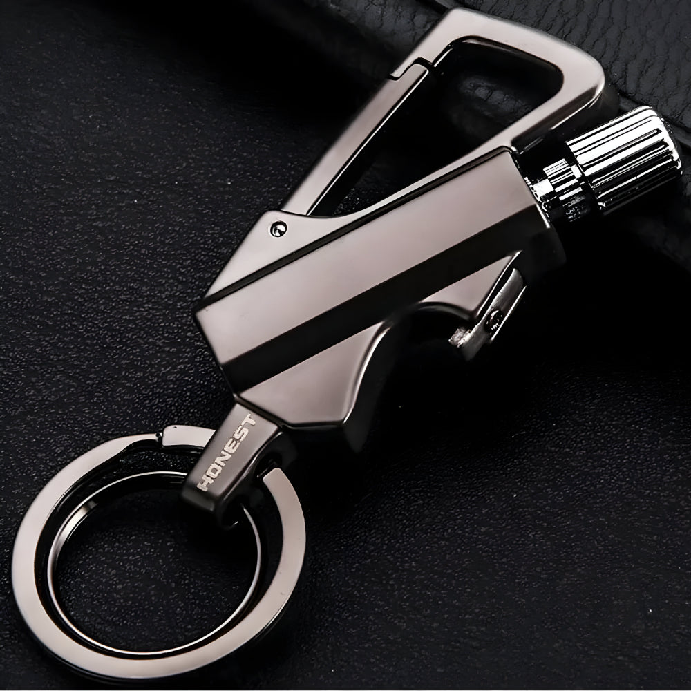 Herbruikbare Vuurstarter Sleutelhanger Waterdicht Metaal voor Outdoor Camping en Wandelen | Sansoti