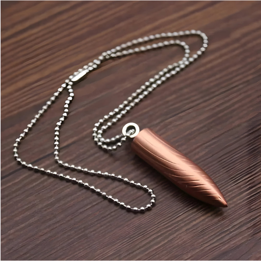 Outdoor Vuurstarter Waterdicht Metaal Herbruikbaar Survival Sleutelhanger | Sansoti