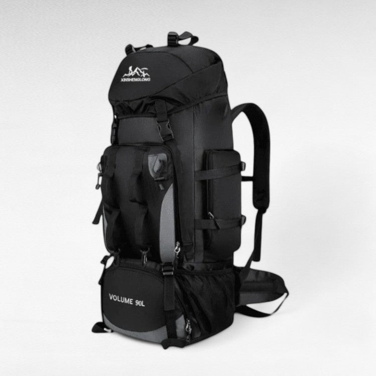 Wasserdichter 90-L-Rucksack zum Wandern, Trekking und Camping, ultraleicht, für Reisen, Outdoor-Aktivitäten, Survival und Bergsteigen | Sansoti