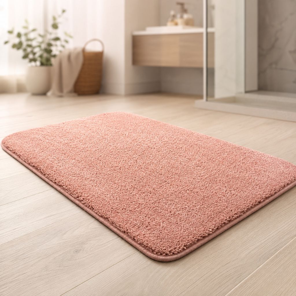 Badmat Microvezel Extra Zacht Antislip 40x60-60x160cm Badkamermat Douchemat Sneldrogend Vochtregulerend | Sansoti