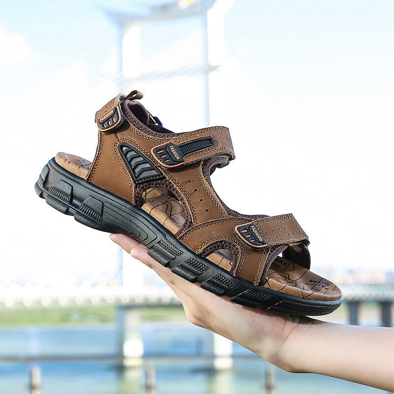 Sandales orthopédiques unisexes à fermeture Velcro réglable, soutien de la voûte plantaire, chaussures d’été confortables | Sansoti