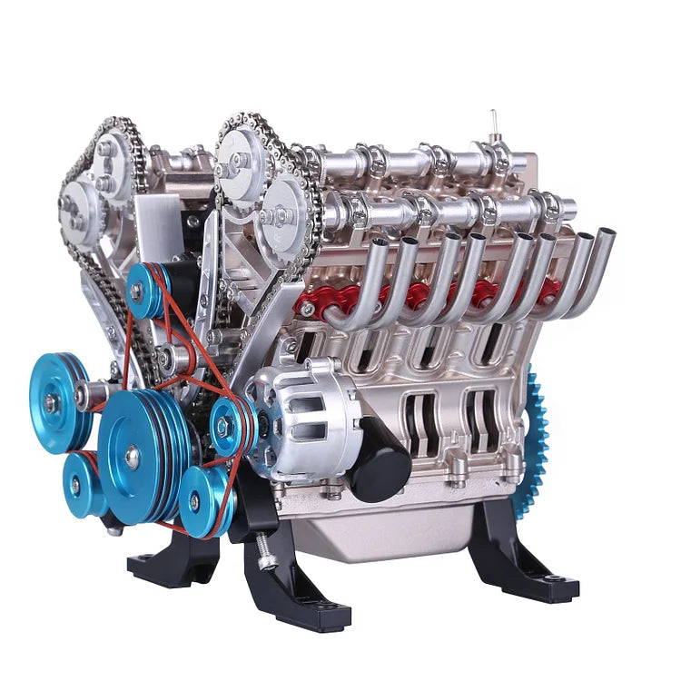Decorative V8 Engine Block Ornament Metal Car Heritage Home Accessory for Office Garage and Workshop | Sansoti