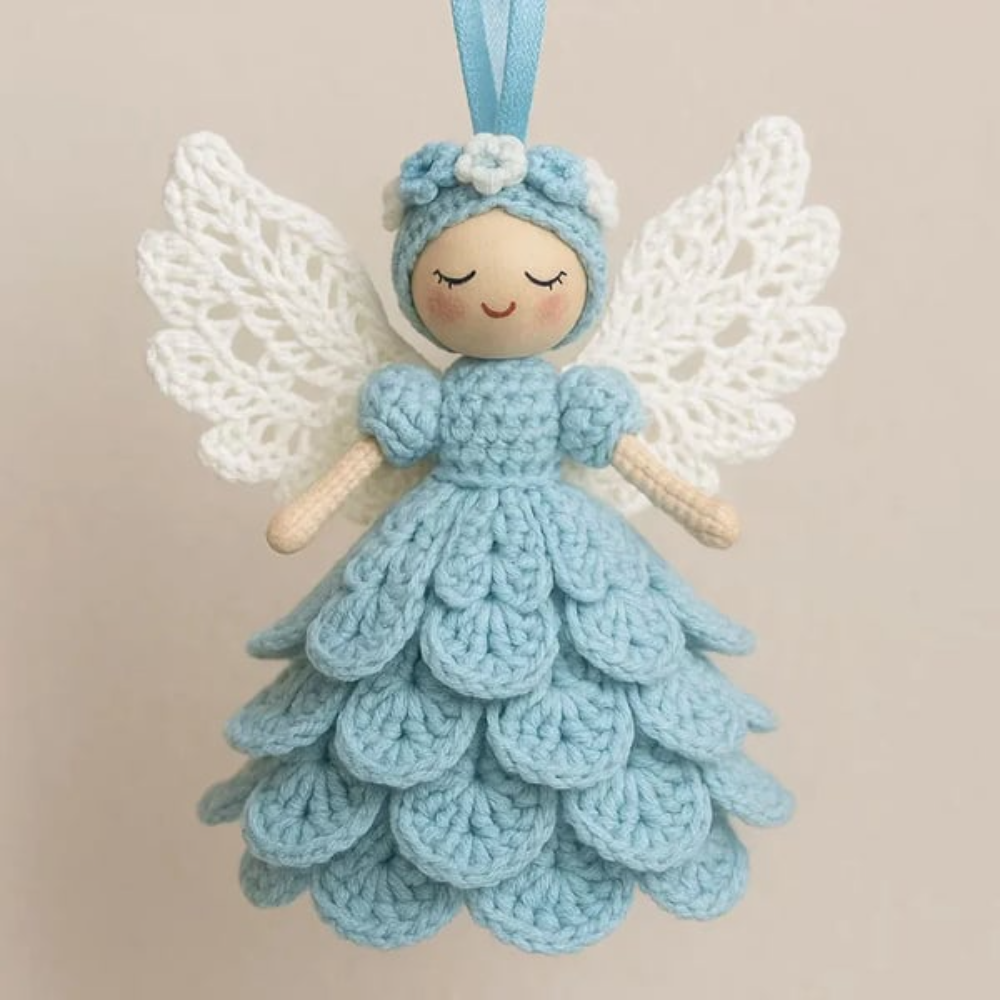 Crochet Christmas Set Complete Kit with Yarn and Needle for Handmade Christmas Decorations and the Holiday Season | Sansoti