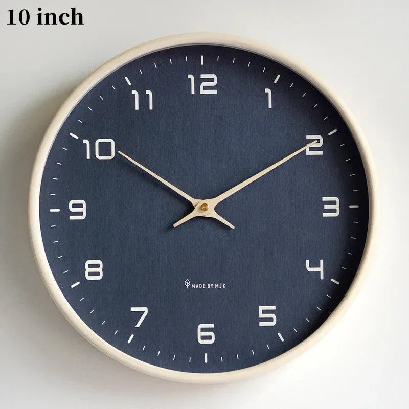 Wandklok Stil Uurwerk Minimalistisch Kunststof 25cm 30cm Woonkamer Slaapkamer Modern | Sansoti