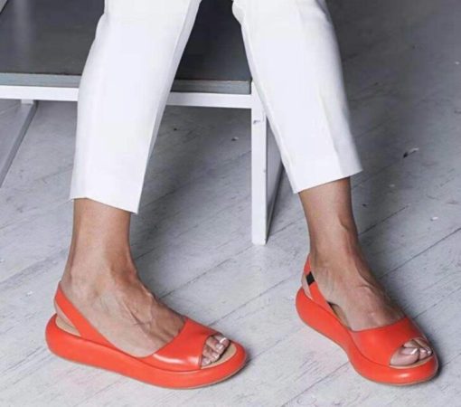 Platte Damessandalen Lente-Zomer Open Teenmodel Casual Teenslippers Comfortabel Schoeisel Strandschoenen | Sansoti