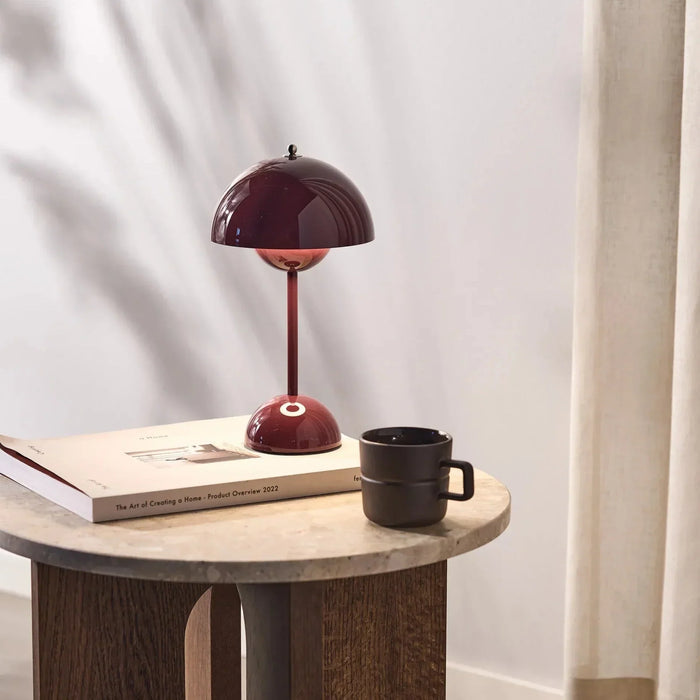 Tafellamp Draadloos Dimbaar LED Warm Licht Woonkamer Slaapkamer Oplaadbaar Sfeerlamp | Sansoti