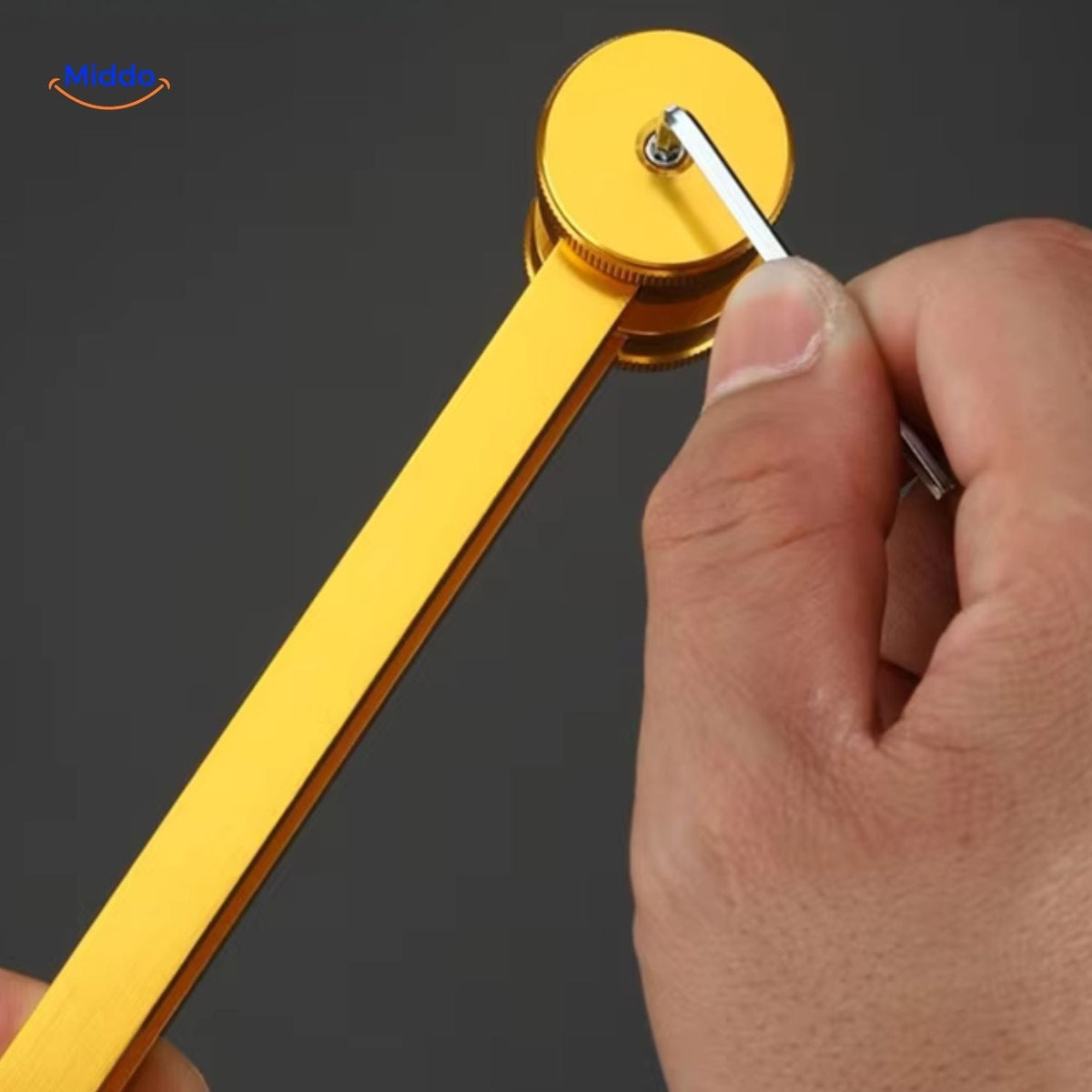 Stimmgabel 128 Hz für Klangtherapie, Meditation, Entspannung, Stressabbau und Klangheilung, Metall | Sansoti