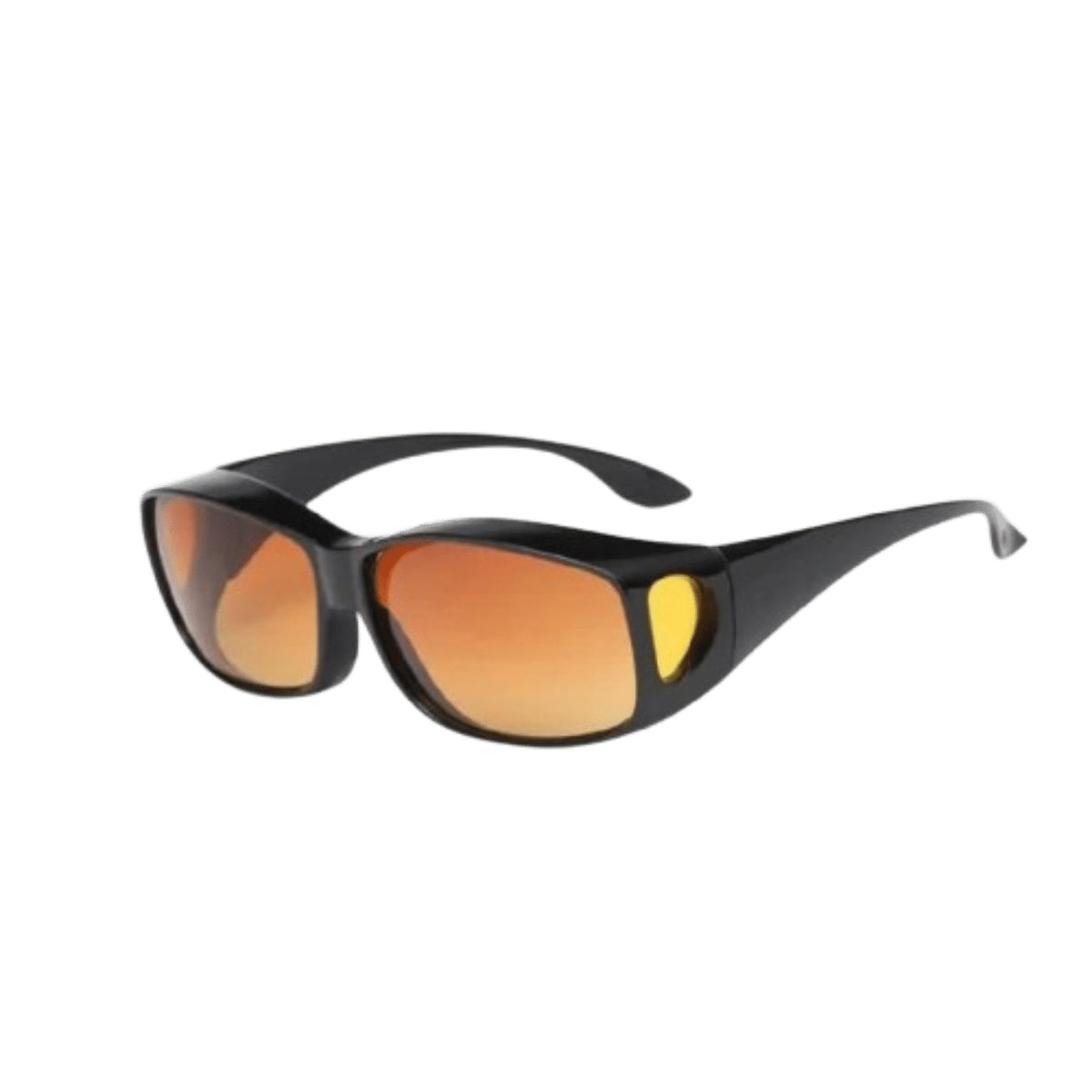 Night Driving Glasses Anti-Glare Clear Vision Yellow Filter Safer Driving Comfortable Glasses Dark Weather Poor Visibility | Sansoti