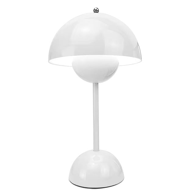 Oplaadbare Retro Tafellamp met Touchbediening Dimbaar LED Sfeerlicht 3 Standen 10 Uur Accuduur voor Woonkamer | Sansoti
