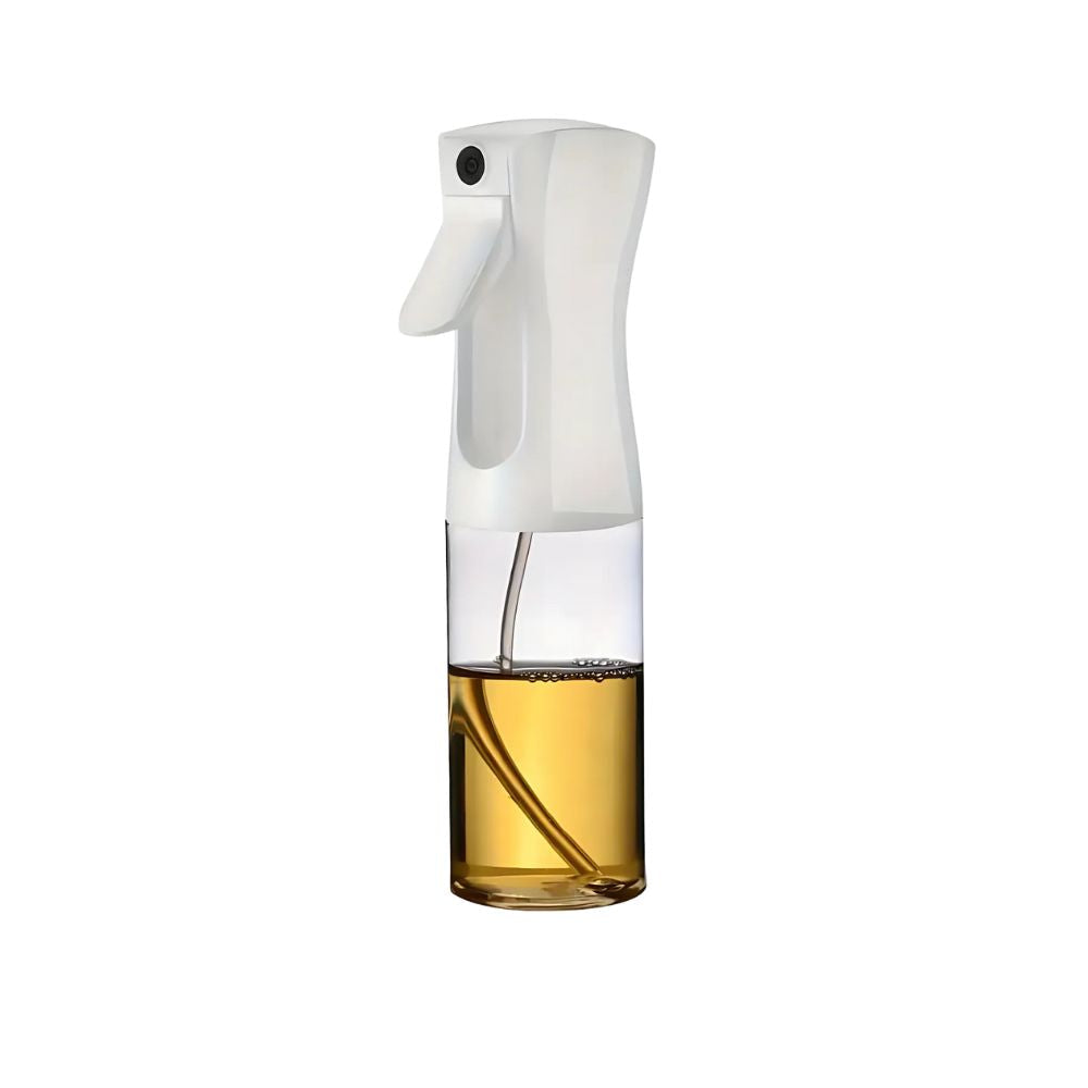 Oliespray Fles Glas 100ml Zwart Keuken Sprayfles Olie Azijn Airfryer BBQ Salade Verstuiver Navulbaar | Sansoti