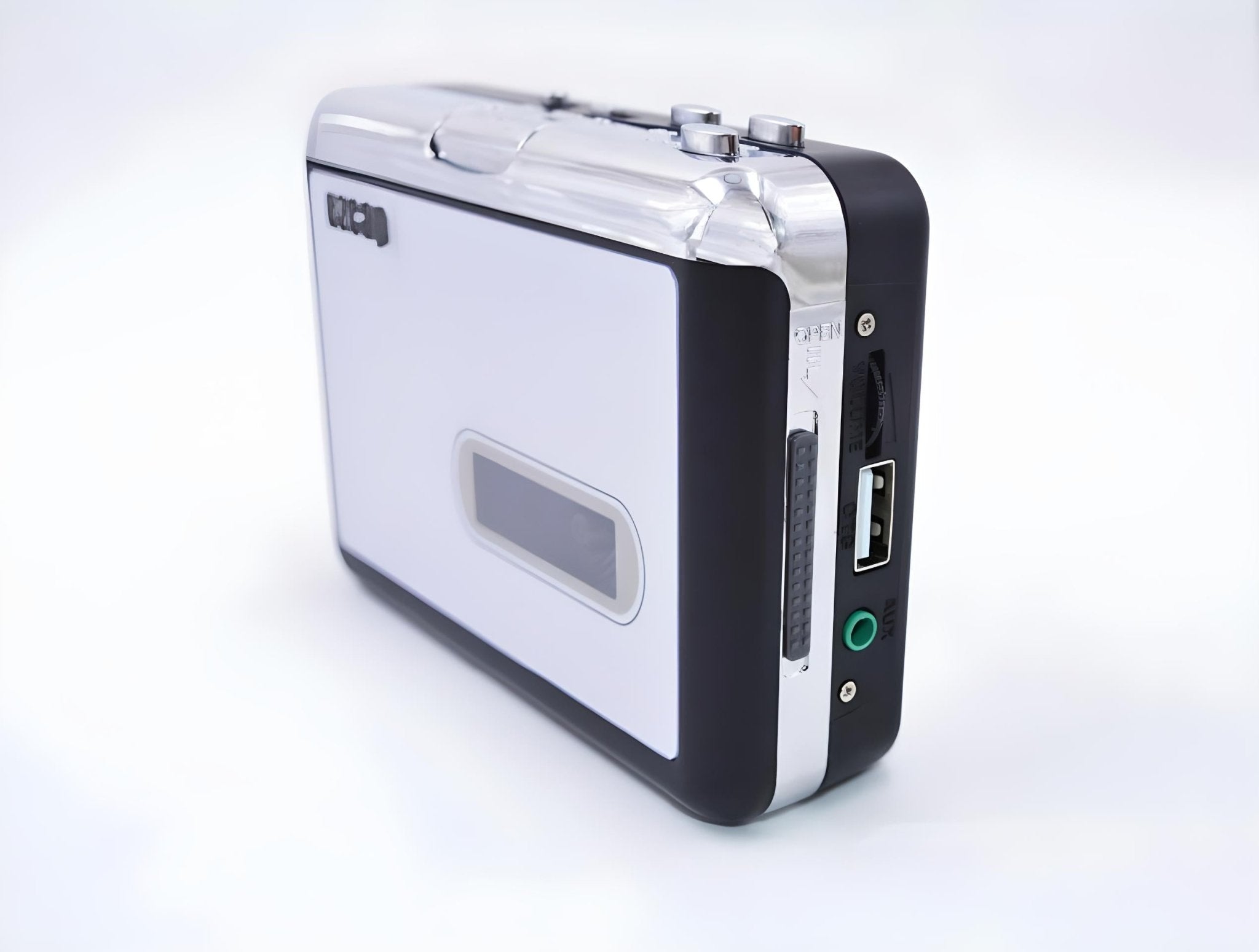 Cassette naar MP3 Converter met USB | Draagbare Tape Digitaliseren Speler Auto-Reverse Muziek Opname | Sansoti