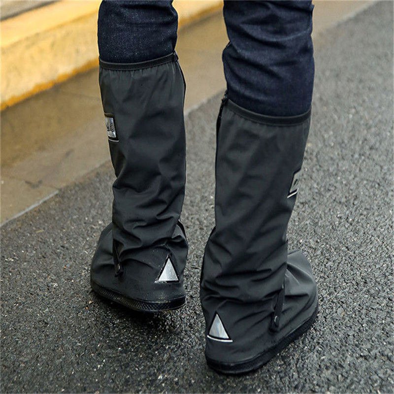 Waterdichte Overschoenen met Reflector Antislip Zool Regenbescherming Herbruikbare Schoenhoezen Outdoor | Sansoti