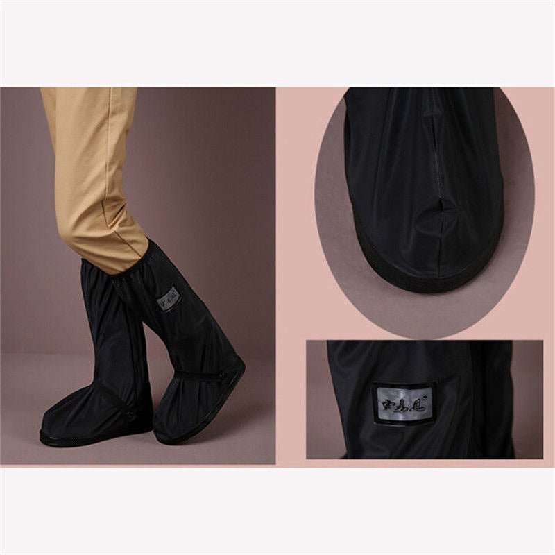 Waterdichte Overschoenen met Reflector Antislip Zool Regenbescherming Herbruikbare Schoenhoezen Outdoor | Sansoti