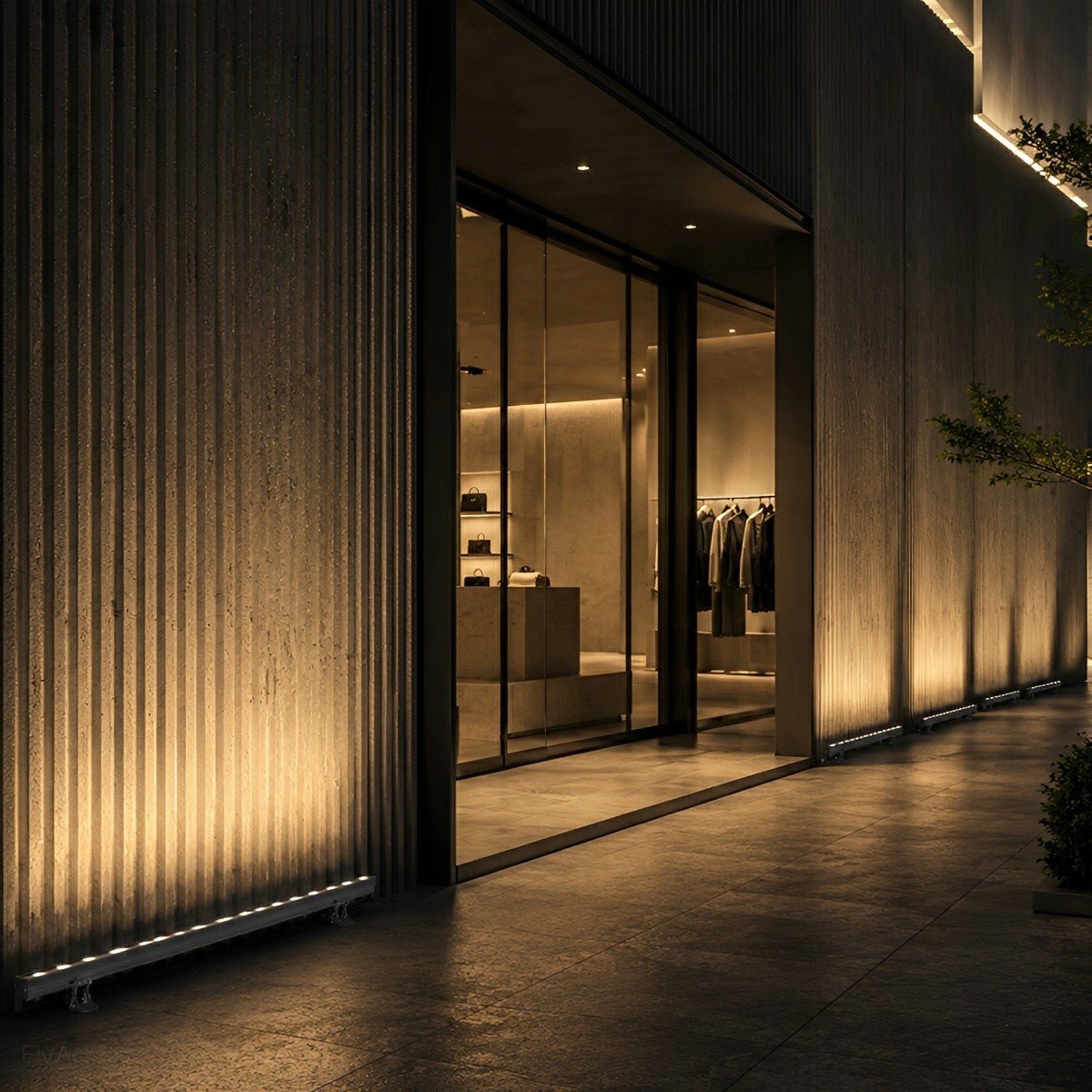 LED Facade Lighting Waterproof 24V Aluminum Outdoor Wall Washer Light for Architectural and Garden Lighting | Sansoti