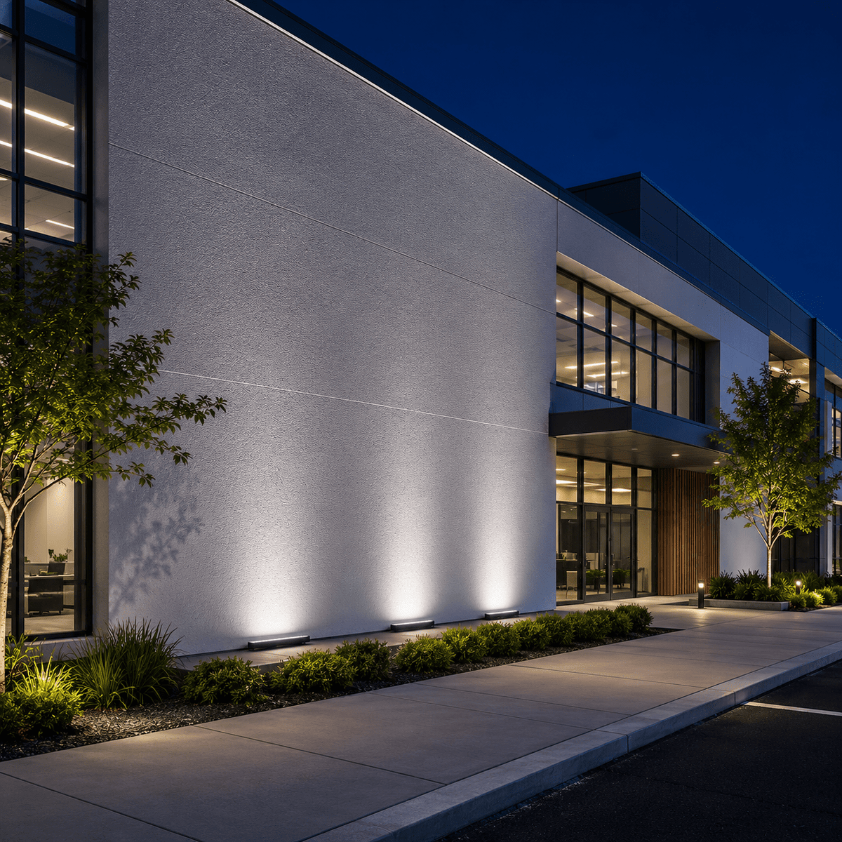 LED Facade Lighting Waterproof 24V Aluminum Outdoor Wall Washer Light for Architectural and Garden Lighting | Sansoti